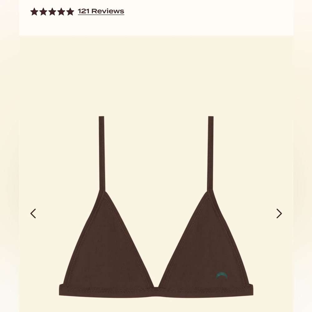 Huha Brown String Bralette